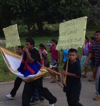 Exploiting Children in marches and taking a stand in Support of the Gender Policy
